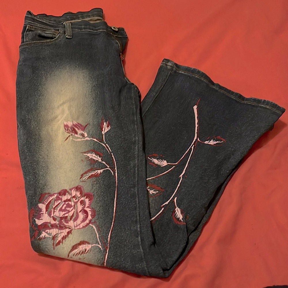 Wide legs jean